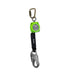 6' Web Retractable with Steel Snap Hook & Steel Carabiner - BHP Safety Products