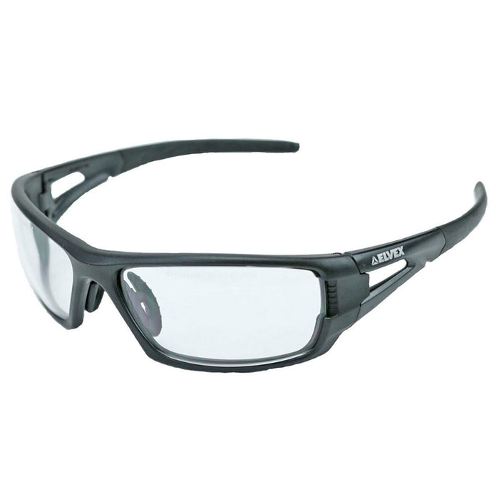 Elvex RimFire Tactical Shooting Safety Glasses - Polycarbonate Lens - Sport Design - ANSI Z87.1