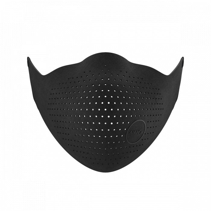 Airpop Original Reusable Face Mask, 4 Replacement Filters Included, Multi Layer Face Covering, Adjustable Mask with Carry Bag, Black - BHP Safety Products