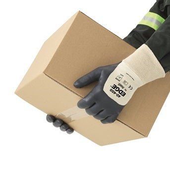 Ansell Edge Industrial Work Gloves, 3/4 Dip Nitrile, Size Large, 40-400-9 (12 Pairs) - BHP Safety Products