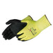 ANSI A2 Cut Resistant Glove Ultra X-Grip Micro-Foam Nitrile Palm Coated, Hi-Visibility Green - BHP Safety Products