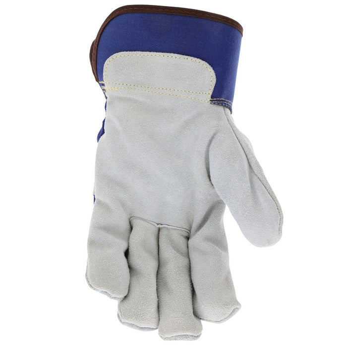 ANSI A4 Cut Pro / Cut Resistant Leather Palm Work Gloves - Select Shoulder Split Leather, 1400H, 1 Pair - BHP Safety Products