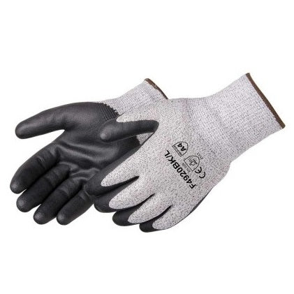 ANSI A4 Cut Resistant Nitrile Coated HPPE Work Glove F4920BK - BHP Safety Products