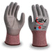 ANSI A5 X-Slash Cut Resistant Gloves, 13 Gauge HPPE/Glass/Steel Shell, Gray Polyurethane Coated Palm, Touchscreen - 1 Pair - BHP Safety Products