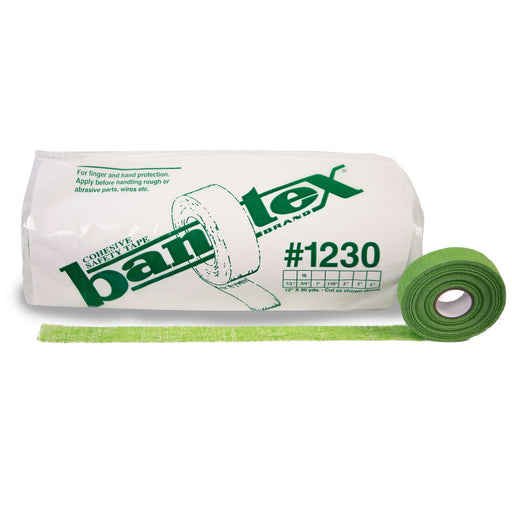 Bantex 1230 Cohesive Gauze Finger Tape, 3/4" x 30 YDS - BHP Safety Products