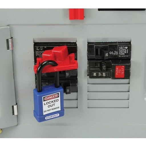 C-Safe Single Pole Circuit Breaker Lockout With Recessed Hole, CB01 - BHP Safety Products
