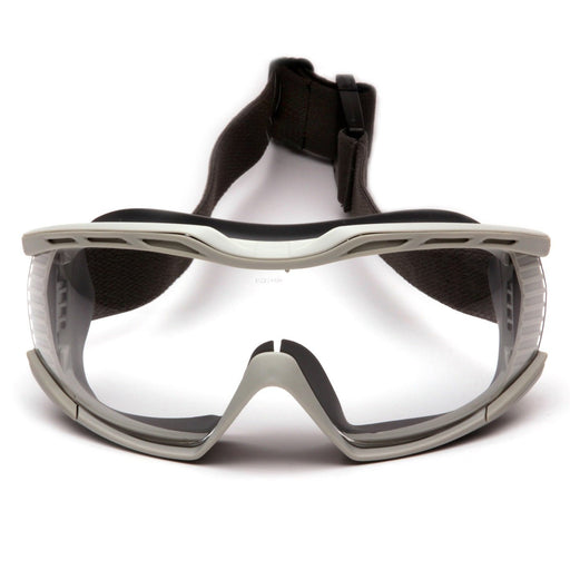 Capstone 600 Series Chemical Splash Goggle with Clear H2X Anti-fog Lens and Gray Frame, G604T2 - BHP Safety Products