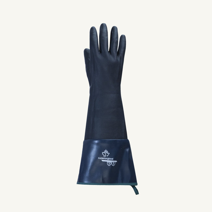 Chemstop NE250TRC - Chemical Resistant, Extended Cuff Gloves - Guard Against Heat Up To 204°C / 400°F (1 Pair) - BHP Safety Products
