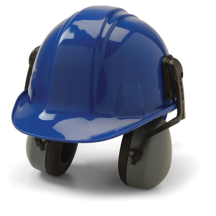 CM6010 Hard Hat Mounted Earmuff, Gray, NRR (Noise Reduction Rating) 22 Decibels - BHP Safety Products