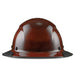 DAX Fifty/50 Fiber Reinforced Resin Hard Hat, Full Brim with 6 Point Ratchet Suspension - BHP Safety Products