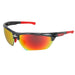 Dominator DM3 Safety Glasses / Sunglasses with Adjustable Wire Core Temples & Soft Nosepiece, ANSI Z87.1 - BHP Safety Products