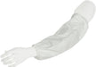 DuPont TY500S Tyvek Sleeve - 18" Long Elastic Ends, Seged Seams, White (Case of 100/Pairs) - BHP Safety Products