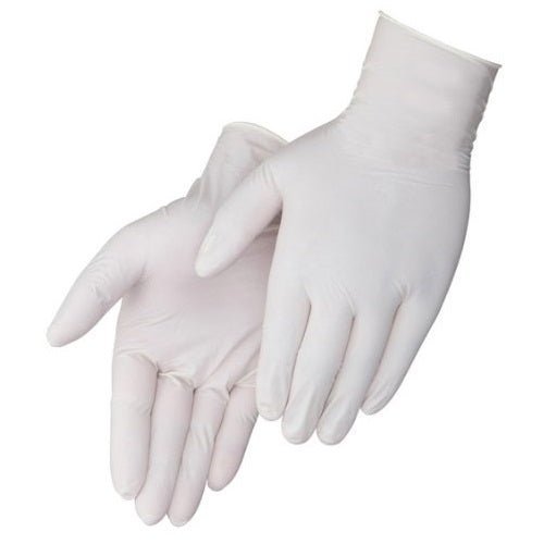 Duraskin Powder-Free 3.5 Mil Disposable Latex Work Gloves White, Industrial Food Grade - BHP Safety Products