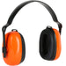 Dynamic Piper Passive Ear Muffs with Adjustable Headband - NRR 24 - Orange - BHP Safety Products