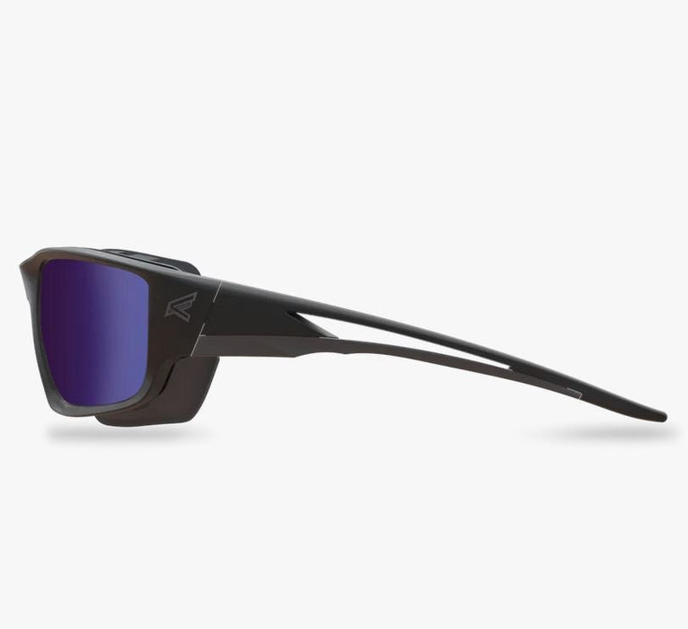 Edge Eyewear Kazbek Wrap-Around Safety Glasses, Anti-Scratch, Non-Slip, UV 400, Military Grade, ANSI/ISEA & MCEPS Compliant - BHP Safety Products