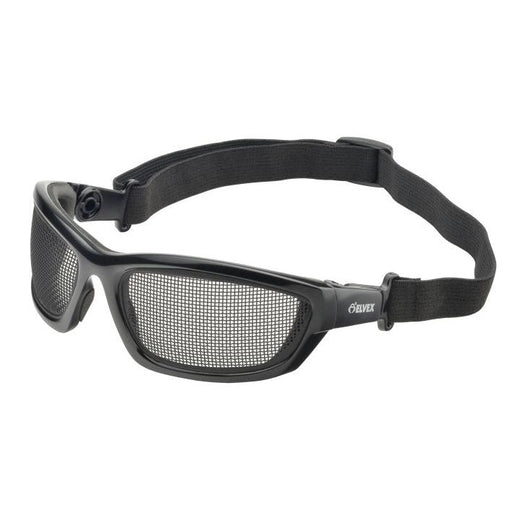 Elvex GG-50 Air Specs Safety Goggles with Stainless Steel Mesh, No-Fog Lens, Foam Line and Elastic Fabric Headband (1 Pair) - BHP Safety Products