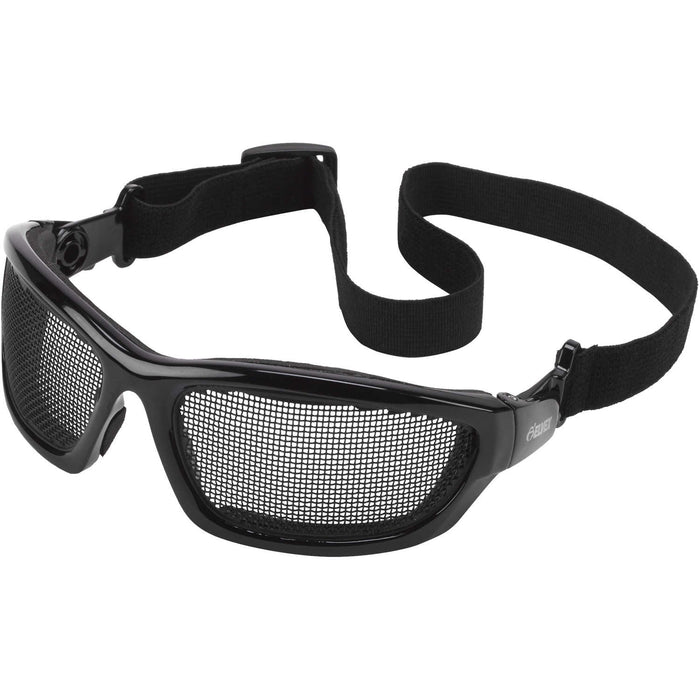 Elvex WELGG50 AirSpecs Steel Mesh Lens, Black