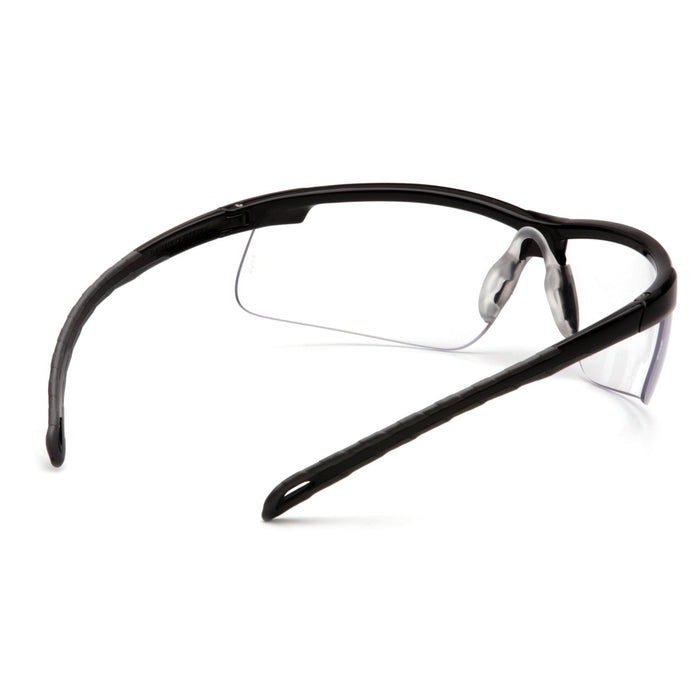 Ever-Lite Safety Glass, Clear H2MAX Anti-Fog Lens with Black Frame, SB8610DTM, 1 Pair - BHP Safety Products