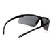 Ever-Lite Safety Glass, Gray H2MAX Anti-Fog Lens with Black Frame, SB8620DTM, 1 Pair - BHP Safety Products