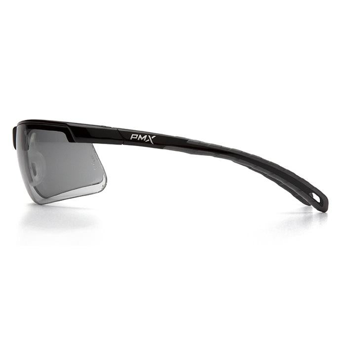 Ever-Lite Safety Glass, Light Gray H2MAX Anti-Fog Lens with Black Frame, SB8625DTM, 1 Pair - BHP Safety Products