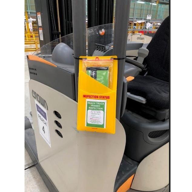 Forklift Truck Inspection Book, contains 30 inspections BHP Safety