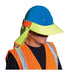 FR (Fire Retardent) Treated Hi-Vis Hard Hat Visor and Neck Shade, 396-801FR - BHP Safety Products