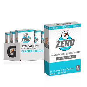 Gatorade Zero Glacier Freeze with Protein Powder Beverage Mix, 10