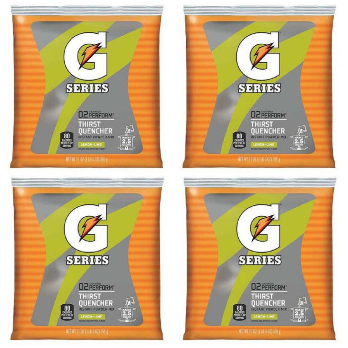 Gatorade 2.5 Gallon Case Lemon-Lime (32 Packs) Case Yields 80 Gallons - BHP Safety Products