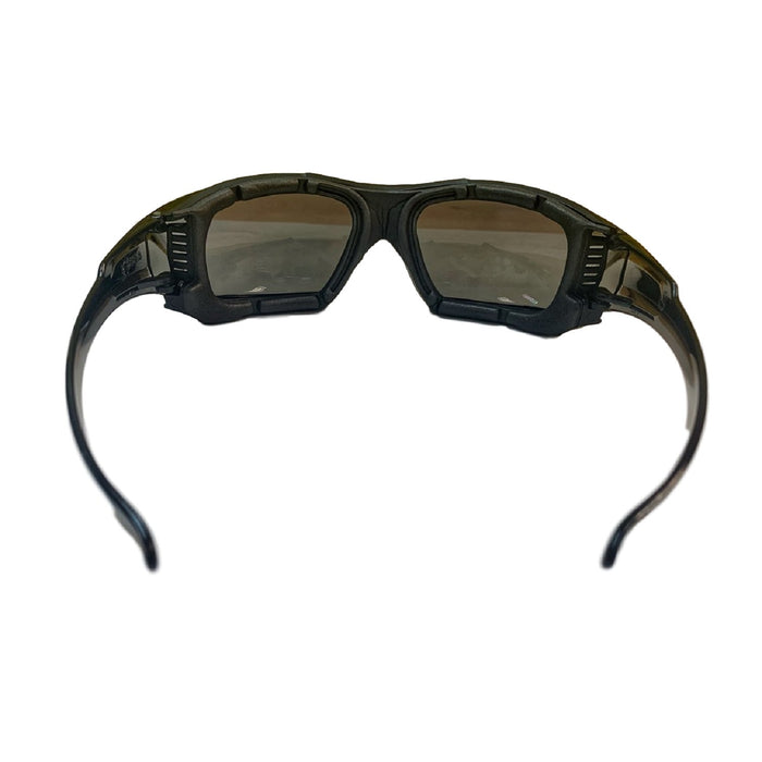 Go-Specs IV Safety Glasses/Goggle-Like Protection with Temple Slots and Ventilation Ports, Anti-Fog Lens - BHP Safety Products