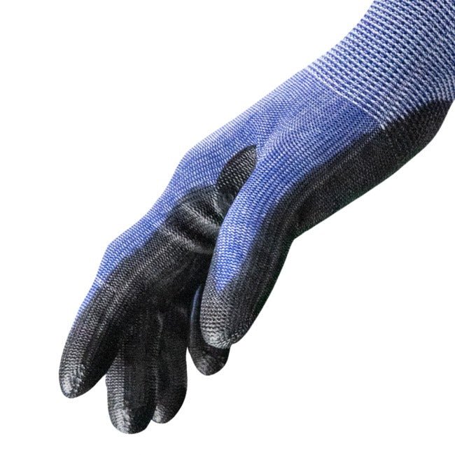 Hexarmor 2076 Helix, ANSI A6 Cut Resistant Glove, 13-gauge HPPE/Steel/Fiberglass Blend, Polyurethane Palm Coating (1 Pair) - BHP Safety Products