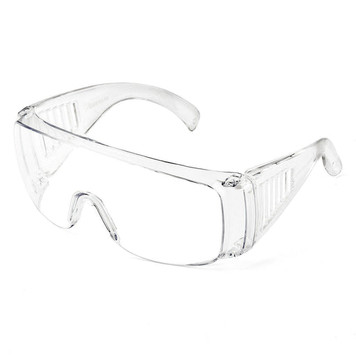 INOX Protective Eyewear Vented Safety Glasses over Glasses / Goggles, Scratch Resistant & UV Resistant, 1750C (1 Pair) - BHP Safety Products