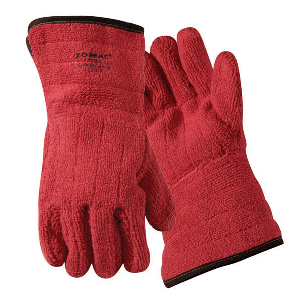 Jomac Red Flame Retardant Glove with 5" Gauntlet (Protects up to 450°F), 636HRLFR - BHP Safety Products