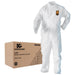 Kleenguard A20 Dry Particle Protection Disposable Coveralls with Zipper Front (Case of 24 Suits) - BHP Safety Products