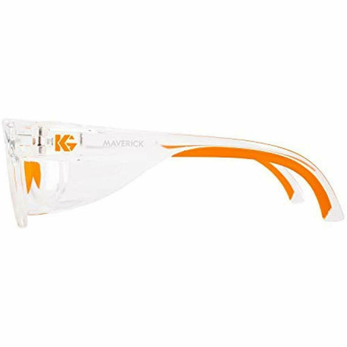 Kleenguard Maverick Safety Glasses with Intergrated Side Shields - BHP Safety Products