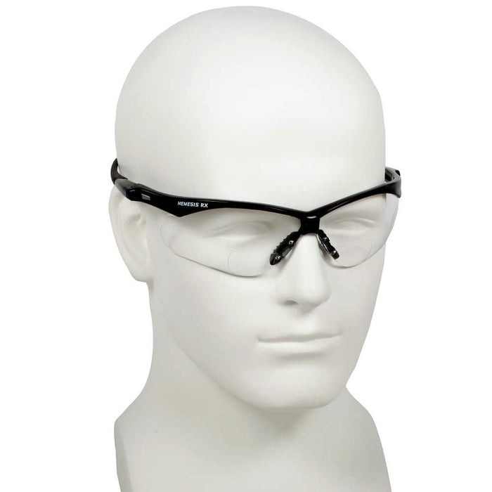Kleenguard V60 Nemesis RX Readers Safety Glasses, Clear Lens - BHP Safety Products