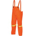 Luminator, PVC/Polyester 3 Piece Suit, Detachable Hood, Snap Front, Fluorescent Orange w/Lime Silver Stripes, 2013R - BHP Safety Products