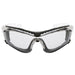 MCR Checklite CL5 Safety Glasses with Clear MAX6 Premium Anti-Fog Lens, Removable Closed Cell Foam Gasket, Earplug Retaining Technology - BHP Safety Products