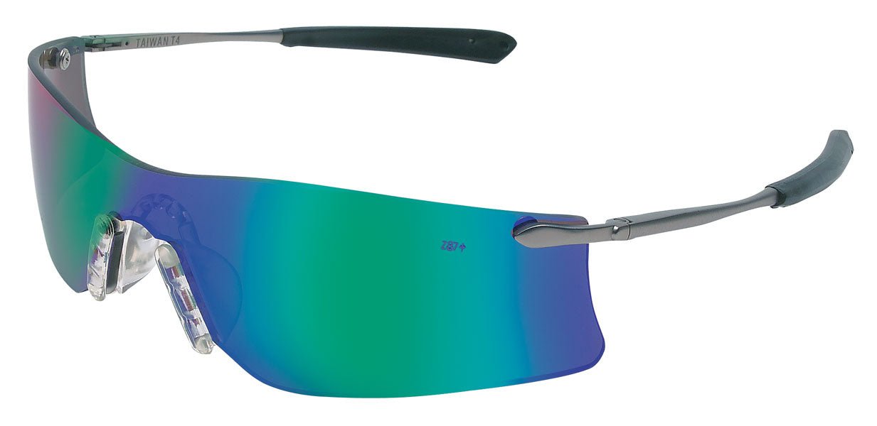 MCR Safety Rubicon T4113AF Anti-Fog Safety Glasses - Light Blue Lens, ANSI Z87+ Rated