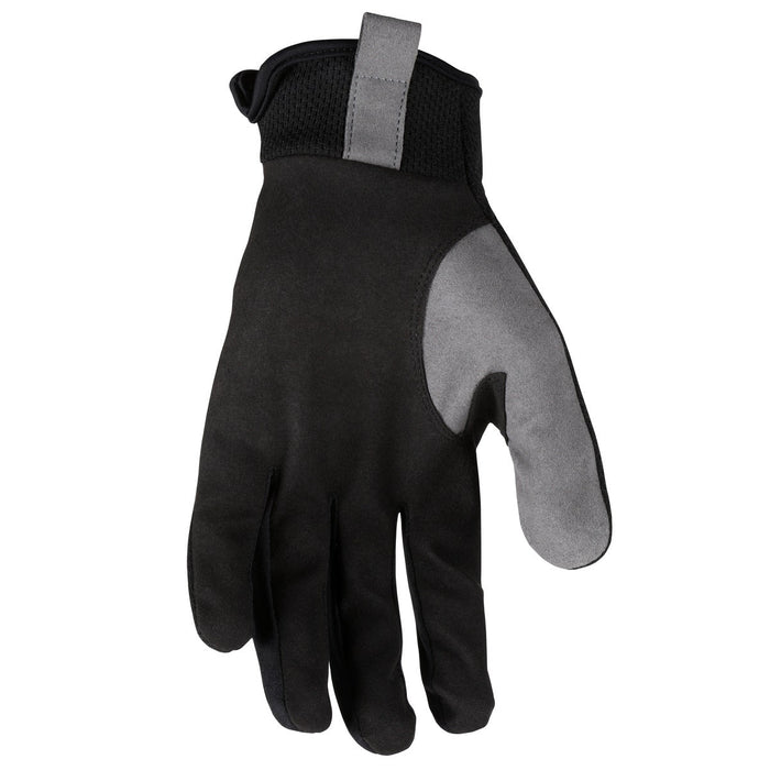MCR Safety HyperFit Mechanics Style Work Gloves with Synthetic Leather Palm, Slip on Cuff (1 Pair) - BHP Safety Products