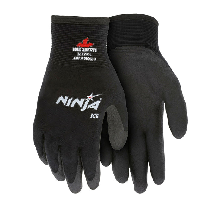 MCR Safety, Memphis Glove Ninja Ice Insulated Winter Work Gloves, N9690 - BHP Safety Products