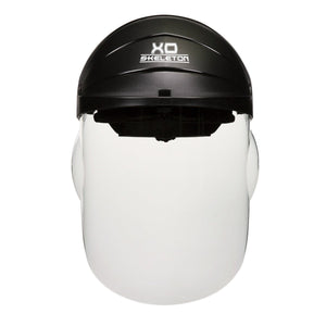 MCR Safety "XO Skeleton" Ratchet Headgear, Clear 1 Piece Molded Polycarbonate Face Shield - BHP Safety Products