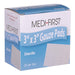 Medi-First 3x3 Sterile Gauze Pads, 25 Count/Box - BHP Safety Products