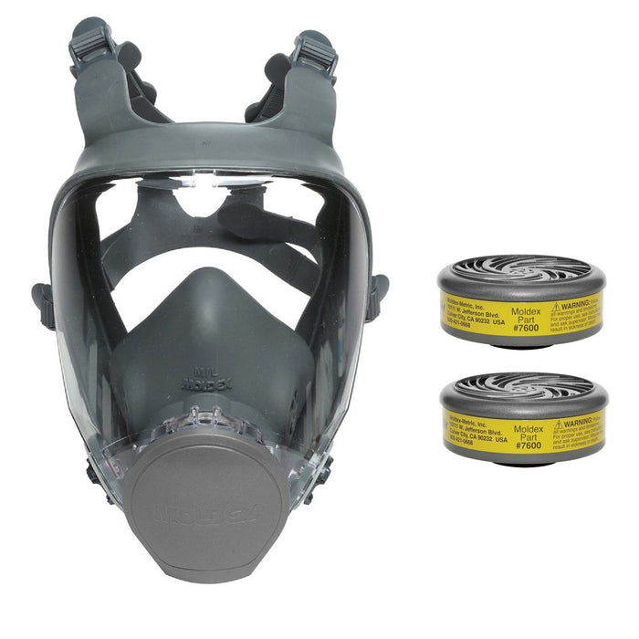 Moldex 9000 Series Reusable Full Face Respirator, Ultra-Lightweight with Cartridge Option - BHP Safety Products