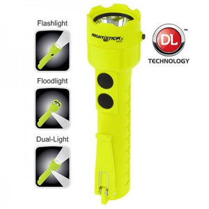Nightstick Intrinsically Safe Permissible Dual-Light Flashlight - Waterproof, Impact & Chemical Resistant - BHP Safety Products