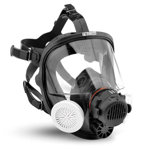 North 760008A Silicone Full Facepiece Respirator, Size M/L, Mask Only - BHP Safety Products