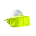 Occunomix 899-HVYS Stow-Away Hard Hat and Neck Shade, Hi-Visibility Yellow - BHP Safety Products