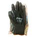 P-Grip Black Nylon/Polyurethane General Purpose Work Gloves with Black PU Coating - BHP Safety Products