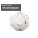 Peakfit N95 Particulate Respirator with Exhalation Valve, 80102V - BHP Safety Products