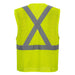 Portwest US370 Atlanta Hi-Vis ANSI Class 2 Mesh Safety Vest with 2" Reflective Tape and 6 Pockets - BHP Safety Products