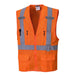 Portwest US370 Atlanta Hi-Vis ANSI Class 2 Mesh Safety Vest with 2" Reflective Tape and 6 Pockets - BHP Safety Products